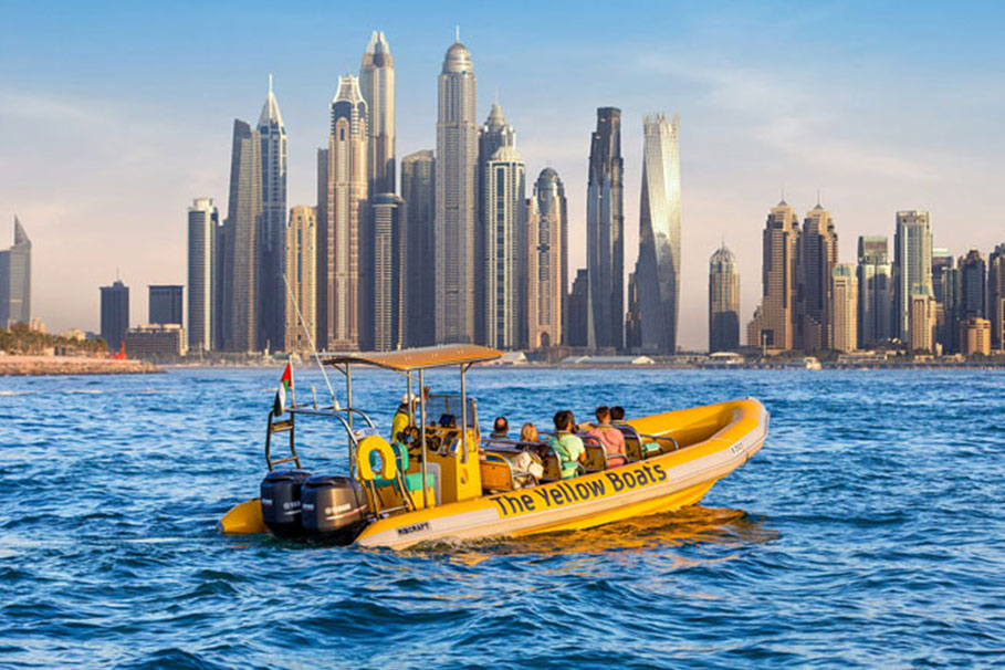 Yellow-Boats-Dubai-Book-Tickets-ExplorerShack